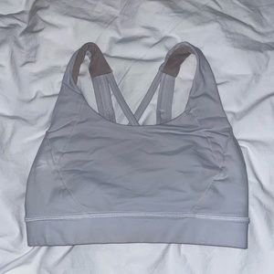 Lululemon white sports bra size 4